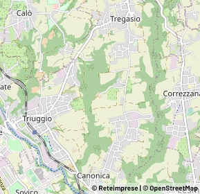 Mappa 20844 Triuggio MB, Italia (0.997)
