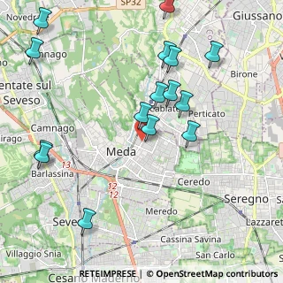 Mappa Viale Brianza, 20821 Meda MB, Italia (2.33467)