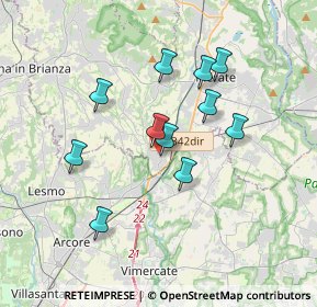 Mappa Via G. Carducci, 23871 Lomagna LC, Italia (3.06727)