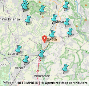 Mappa Via G. Carducci, 23871 Lomagna LC, Italia (4.92429)