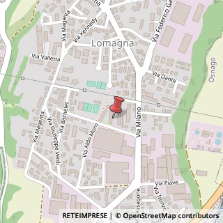 Mappa Via G. Carducci, 9A, 23871 Lomagna, Lecco (Lombardia)