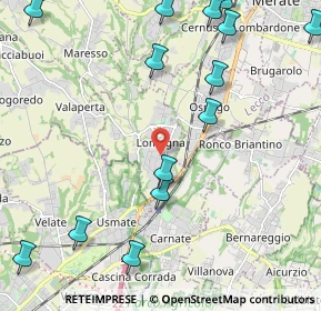 Mappa Via G. Carducci, 23871 Lomagna LC, Italia (3.2455)