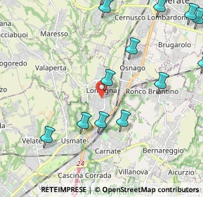 Mappa Via G. Carducci, 23871 Lomagna LC, Italia (3.05875)