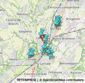 Mappa Via G. Carducci, 23871 Lomagna LC, Italia (1.41083)