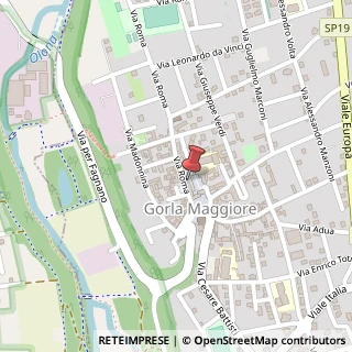 Mappa Via Roma, 14, 21050 Gorla Maggiore, Varese (Lombardia)