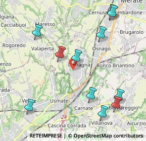 Mappa Via Magenta, 23871 Lomagna LC, Italia (2.43182)