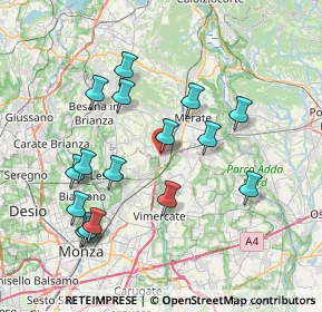 Mappa Via Magenta, 23871 Lomagna LC, Italia (7.5825)