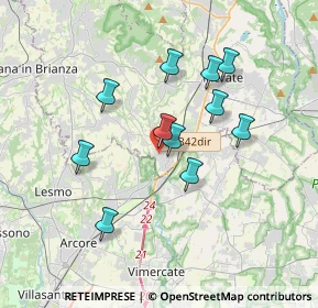 Mappa Via Magenta, 23871 Lomagna LC, Italia (3.11)