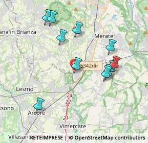 Mappa Via Magenta, 23871 Lomagna LC, Italia (3.82455)