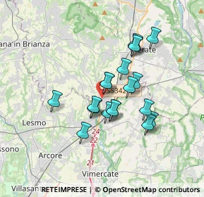 Mappa Via Magenta, 23871 Lomagna LC, Italia (2.78105)