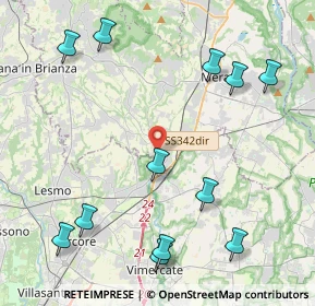 Mappa Via Magenta, 23871 Lomagna LC, Italia (5.2125)