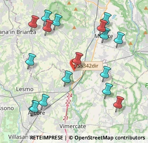 Mappa Via Magenta, 23871 Lomagna LC, Italia (4.67647)