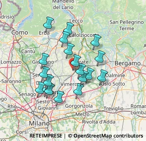 Mappa Via Magenta, 23871 Lomagna LC, Italia (12.02789)