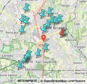Mappa Via Tommaso Grossi, 20841 Seregno MB, Italia (2.005)