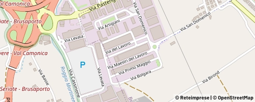 Mappa Brusaporto