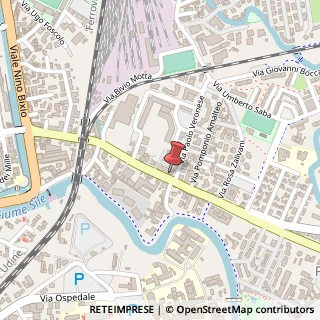 Mappa Viale IV Novembre, 39, 31100 Treviso, Treviso (Veneto)