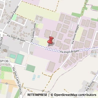 Mappa Via E. Brigatti, 59/A, 20885 Ronco Briantino, Milano (Lombardia)