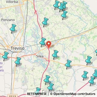 Mappa Via Risorgive, 31048 San Biagio di Callalta TV, Italia (6.8235)