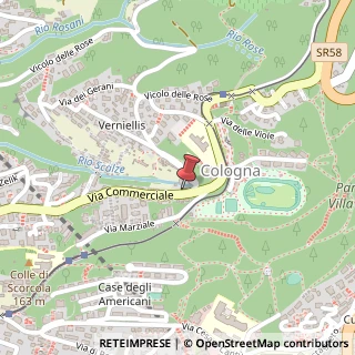 Mappa Via Commerciale, 162, 34134 Trieste, Trieste (Friuli-Venezia Giulia)