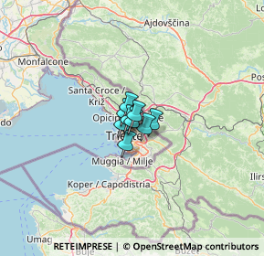 Mappa Via Calpurnio, 34127 Trieste TS, Italia (19.28529)