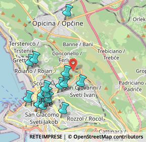 Mappa Via Calpurnio, 34127 Trieste TS, Italia (2.17813)