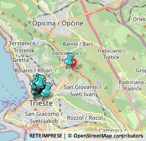 Mappa Via Calpurnio, 34127 Trieste TS, Italia (2.21211)