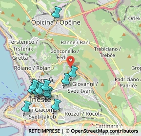 Mappa Via Calpurnio, 34127 Trieste TS, Italia (2.36214)