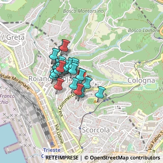 Mappa Via Sara Davis, 34135 Trieste TS, Italia (0.29231)