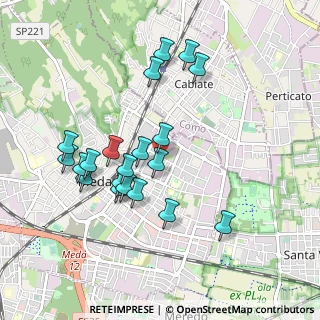 Mappa Via Istria, 20821 Meda MB, Italia (0.897)