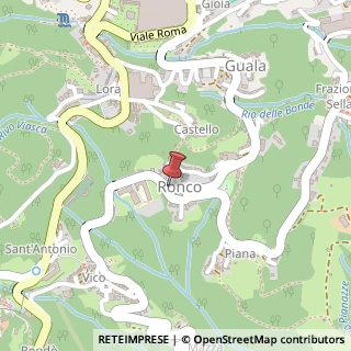 Mappa Frazione ronco 17, 13835 Trivero, Biella (Piemonte)