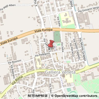 Mappa Via San Pio X, 31, 35015 Galliera Veneta, Padova (Veneto)