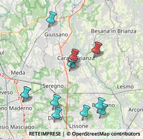 Mappa Vicinale dell'Immacolata, 20841 Carate Brianza MB, Italia (4.04308)