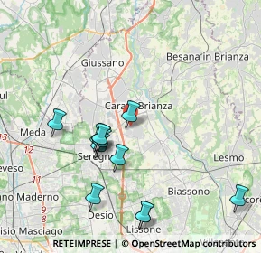 Mappa Vicinale dell'Immacolata, 20841 Carate Brianza MB, Italia (3.91)