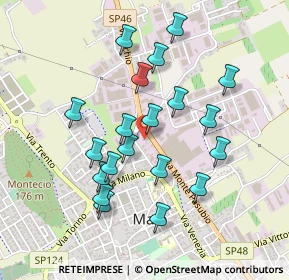 Mappa SP 46 KM17, 36040 Malo VI (0.4315)