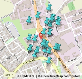 Mappa SP 46 KM17, 36040 Malo VI (0.175)