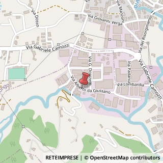 Mappa Via Gioacchino Rossini, 3, 24060 Credaro, Bergamo (Lombardia)