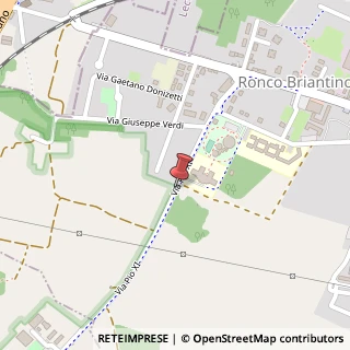 Mappa Via pio xi 2, 20050 Ronco Briantino, Milano (Lombardia)