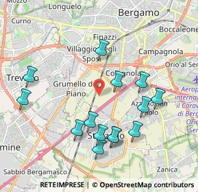 Mappa Via Cesario Minali, 24127 Bergamo BG, Italia (1.995)