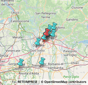 Mappa Via Cesario Minali, 24127 Bergamo BG, Italia (7.53818)