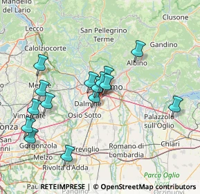 Mappa Via Cesario Minali, 24127 Bergamo BG, Italia (14.084)