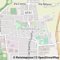 Mapa Rovellasca