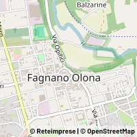 Mapa Fagnano Olona