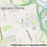 Map Fagnano Olona