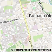 지도 Fagnano Olona
