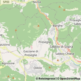 Mappa Preseglie