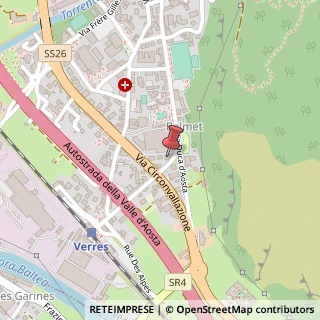 Mappa Via Stazione, 2, 11029 Verr?s AO, Italia, 11029 Aosta, Aosta (Valle d'Aosta)