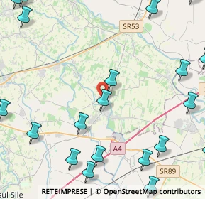 Mappa Via S. Pietro Novello, 31050 Monastier di Treviso TV, Italia (6.4975)