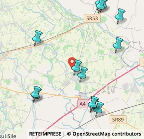 Mappa Via S. Pietro Novello, 31050 Monastier di Treviso TV, Italia (5.06615)