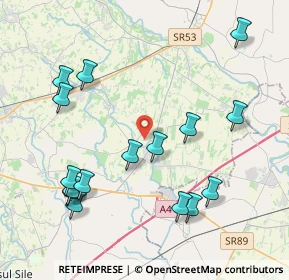 Mappa Via S. Pietro Novello, 31050 Monastier di Treviso TV, Italia (4.55063)