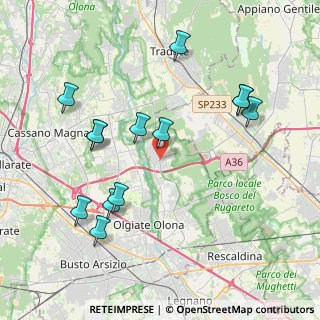 Mappa Via Palmiro Togliatti, 21050 Gorla Maggiore VA, Italia (4.20308)